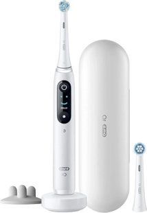 Електрична зубна щітка Oral-B iO Series 8S White Alabaster 605069 фото
