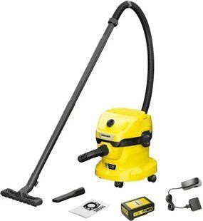 Будівельний пилосос Karcher WD 2-18 V Battery Set V-12/18 1.628-501.0 479352ua фото