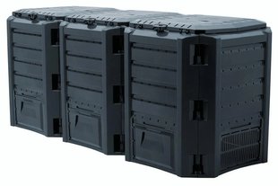 Компостер садовий Prosperplast Module Compogreen 1200L black (5905197595436) 141530 фото