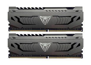 Пам'ять для настільних комп'ютерів Patriot 16 GB (2x8GB) DDR4 3600 MHz Viper Steel (PVS416G360C7K) 339155 фото