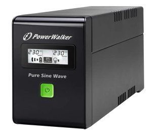 Лінійно-інтерактивне ДБЖ PowerWalker VI 600 SW (10120061) 022281 фото