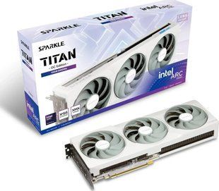 Видеокарта Sparkle Intel B580 Titan Luna OC 12GB (SB580TW-12GOC) 572309 фото