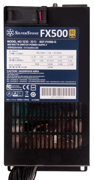 Блок питания SilverStone FX500 500W (SST-FX500-G) 008539 фото