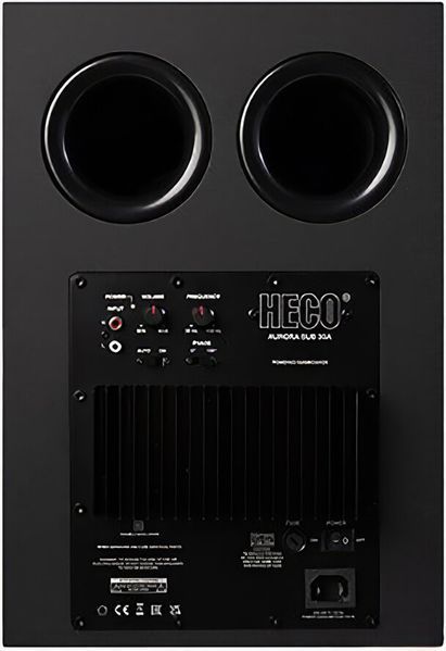 Сабвуфер Heco Aurora XT Sub 30A Черный 2064586 фото