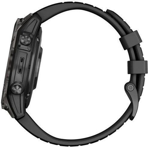 Смарт-часы Garmin Epix Pro Gen 2 Sapphire 47mm Carbon G. DLC Tit. with Black Band (010-02803-10/11/54) 035051 фото