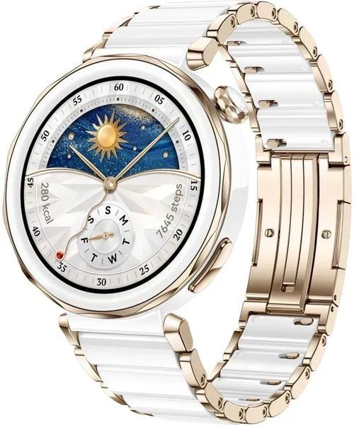 Смарт-годинник Huawei Watch GT 5 Pro 42 mm Ceramic White (55020DRC) 613145 фото
