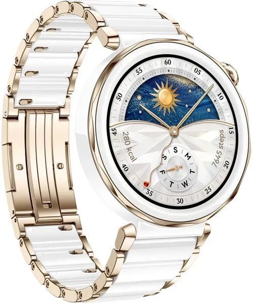 Смарт-годинник Huawei Watch GT 5 Pro 42 mm Ceramic White (55020DRC) 613145 фото