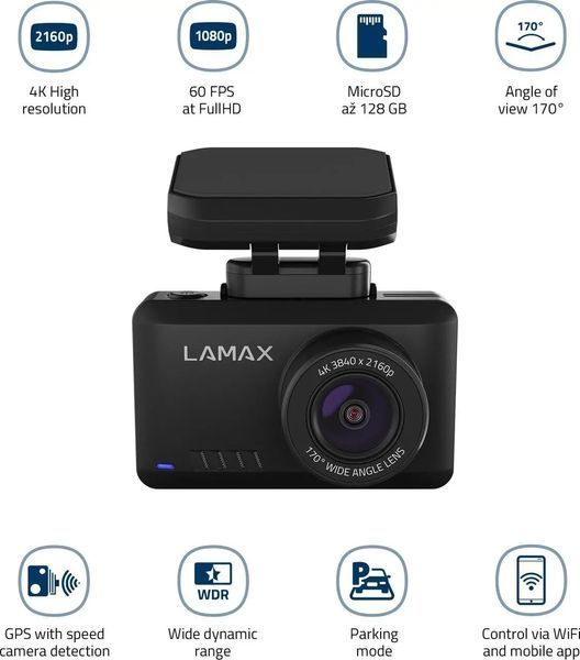 Автомобільний відеореєстратор Lamax T10 004475 фото