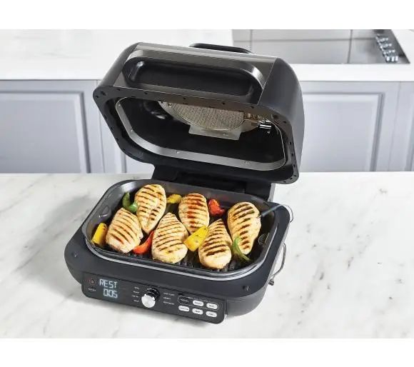 Мультипечь (аэрофритюрница) Ninja Foodi Max Pro Grill AG651EU 377753 фото