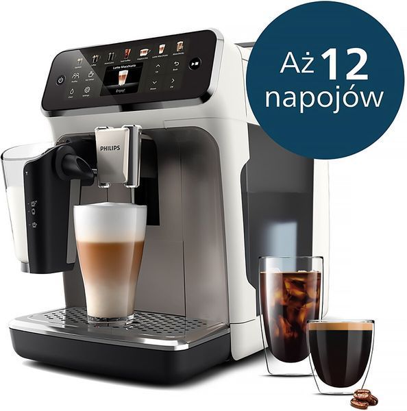 Кавоварка PHILIPS LatteGo EP4443/70 (Silent Brew) Холодна кава 709544 фото