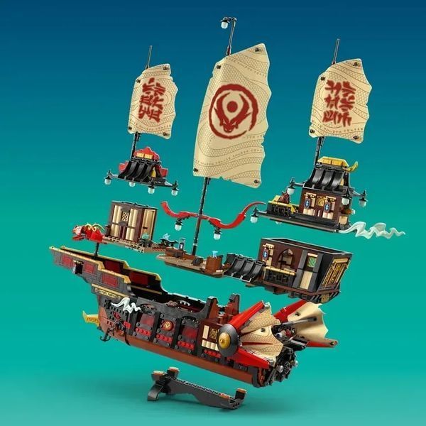 Блочный конструктор LEGO Ninjago Щедрость храма (71848) 613458 фото