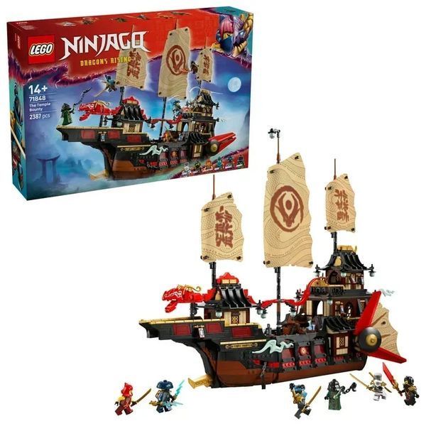 Блочный конструктор LEGO Ninjago Щедрость храма (71848) 613458 фото