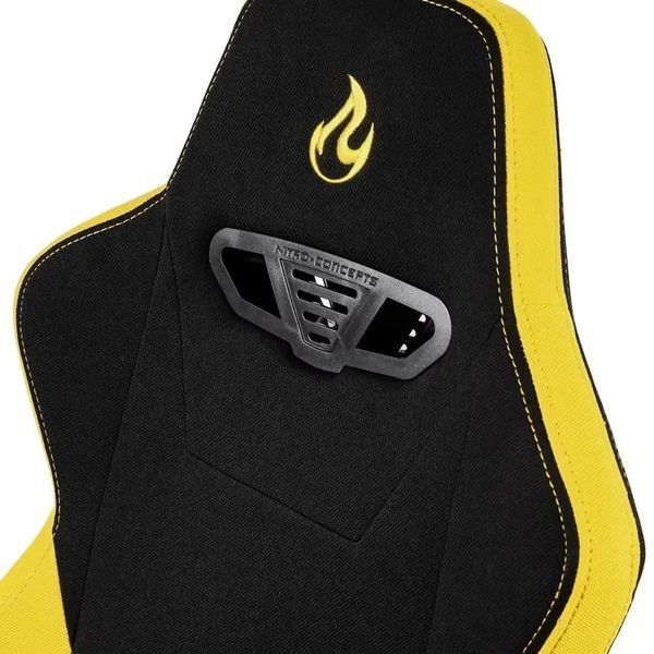 Комп'ютерне крісло для геймера Nitro Concepts S300 Astral Yellow 019388 фото