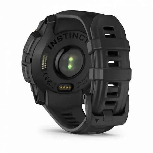 Смарт-годинник Garmin Instinct 3 45mm Solar Black with Black Band (010-02934-00/40) 614369 фото