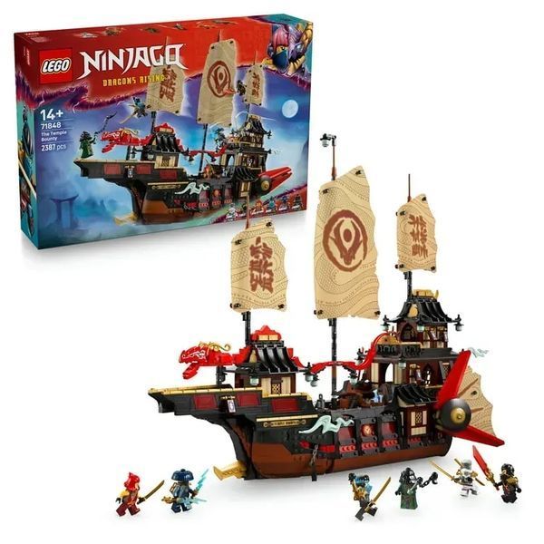 Блочный конструктор LEGO Ninjago Щедрость храма (71848) 613458 фото