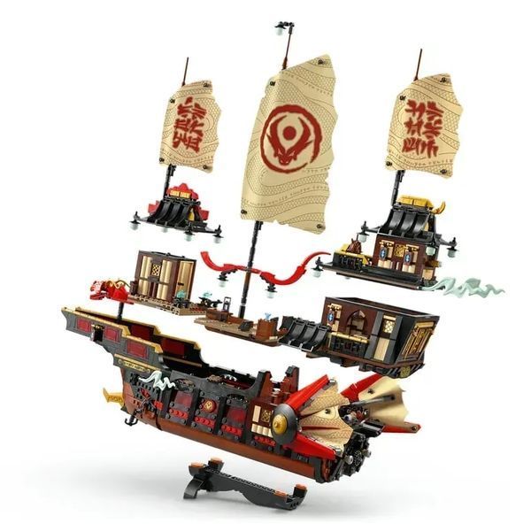 Блочный конструктор LEGO Ninjago Щедрость храма (71848) 613458 фото