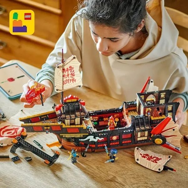 Блочный конструктор LEGO Ninjago Щедрость храма (71848) 613458 фото