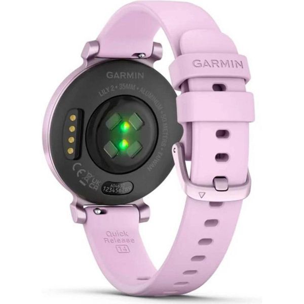 Смарт-годинник Garmin Lily 2 Metallic Lilac with Lilac Silicone Band (010-02839-01) 035101 фото