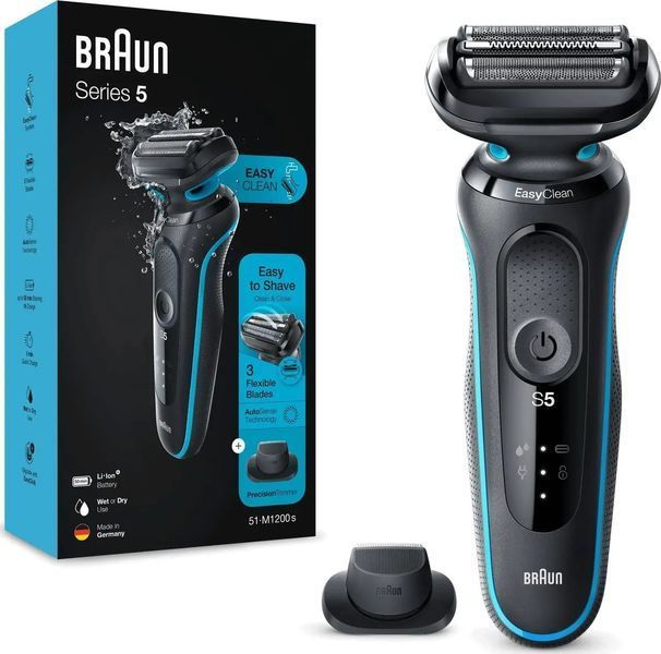 Електробритва чоловіча Braun Series 5 51-M1200S 012706 фото