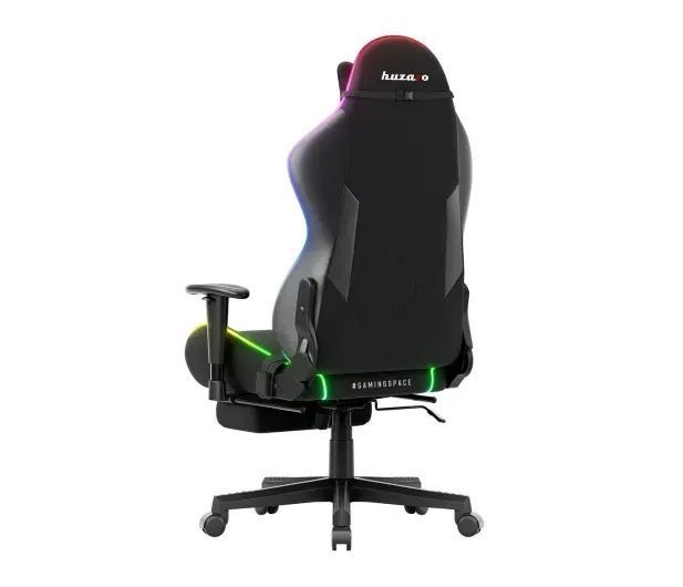 Комп'ютерне крісло для геймера Huzaro Force 5.7 RGB Black 615251 фото