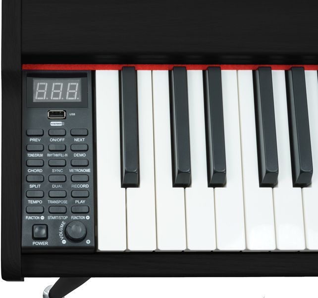 Цифрове піаніно MUSICMATE MM-P40-B ClassicTouch Чорний 2023423 фото