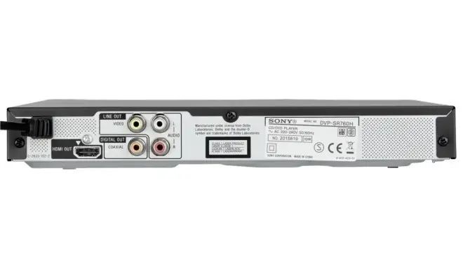 DVD-плеєр Sony DVP-SR760HPB 136901 фото