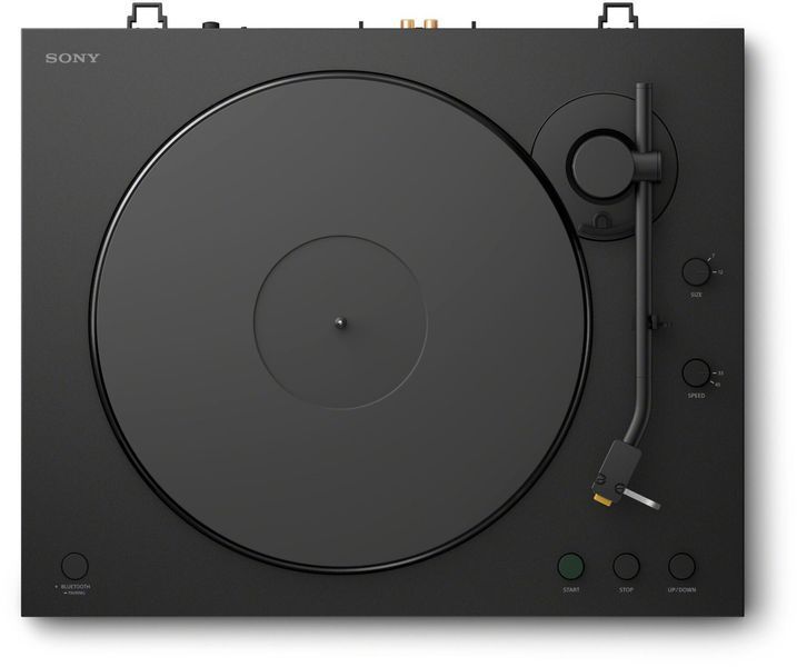 Програвач вінілу SONY PS-LX5BT Чорний, автоматичний, пасовий привід, Bluetooth, Hi-Res Audio, фонокоректор, швидкість 33 1/3, 45 об/хв 2110748 фото