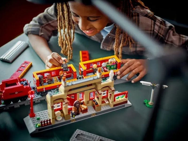 Блоковий конструктор LEGO Harry Potter Хогвартс-Експрес та станція Хогсмід (76423) 613438 фото