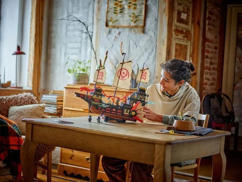 Блочный конструктор LEGO Ninjago Щедрость храма (71848) 613458 фото