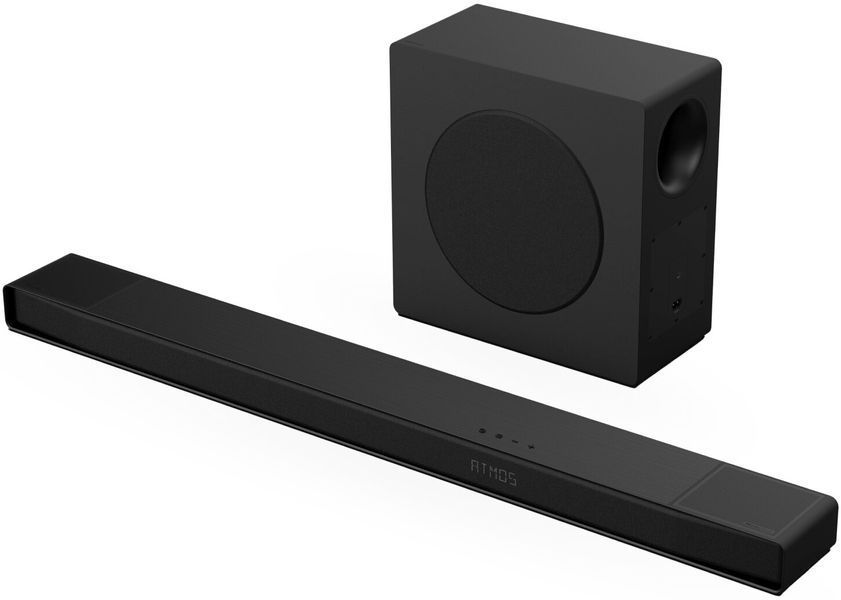 Саундбар HISENSE AX3120Q Чорний 3.1.2-канальний, бездротовий сабвуфер, HDMI eARC, BT, Dolby Atmos, DTS:X, Режим AI EQ 2082930 фото