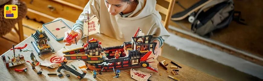 Блочный конструктор LEGO Ninjago Щедрость храма (71848) 613458 фото