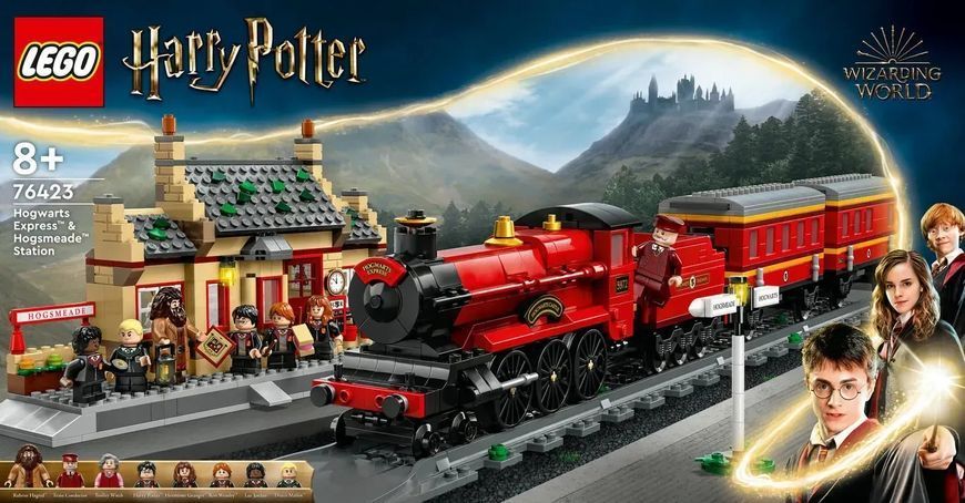Блоковий конструктор LEGO Harry Potter Хогвартс-Експрес та станція Хогсмід (76423) 613438 фото