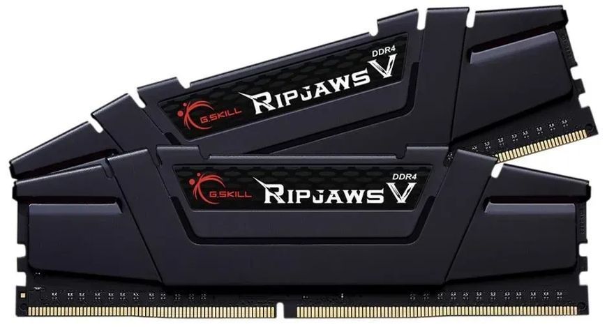 Память для настольных компьютеров G.Skill 32 GB DDR4 (2x16GB) 3200 MHz Ripjaws V (F4-3200C16D-32GVK) 465696ua фото