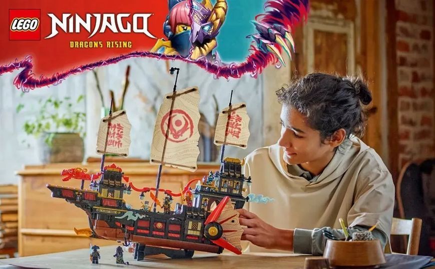 Блочный конструктор LEGO Ninjago Щедрость храма (71848) 613458 фото