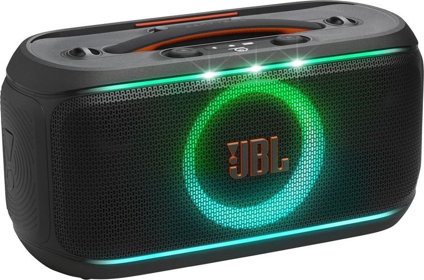 Портативна акустика JBL PartyBox One The Go 2, 100 Вт, Bluetooth, акумулятор 15 годин, додаток PartyBox, JBL Auracast&trade;, функція TWS, IPX4 2097083 фото
