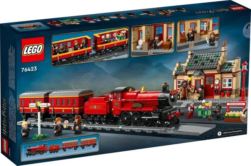 Блоковий конструктор LEGO Harry Potter Хогвартс-Експрес та станція Хогсмід (76423) 613438 фото