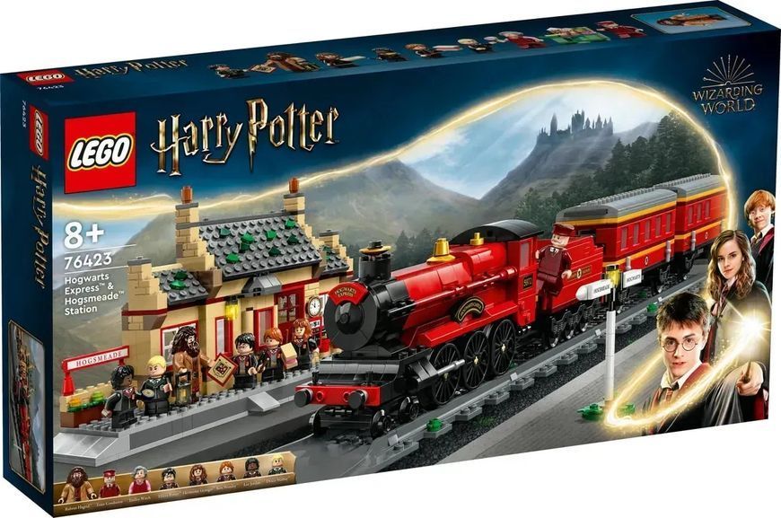 Блоковий конструктор LEGO Harry Potter Хогвартс-Експрес та станція Хогсмід (76423) 613438 фото