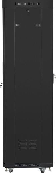 Шкаф RACK LANBERG 19" 42U FF01-6642-12BL 600 x 600 мм, напольный, черный 470977 фото