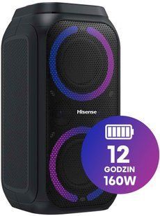 Портативна акустика HISENSE HP160 Чорний 2066874 фото