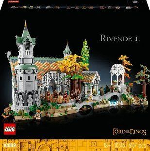 Блоковий конструктор LEGO Icons Володар кілець: Рівенделл (10316) 613530 фото