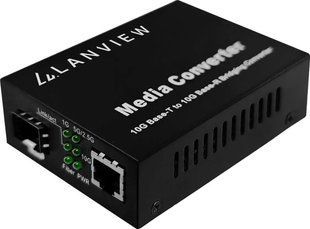 Медиаконвертер Lanview LVN-MED-SFP+-10GB-X 594599 фото