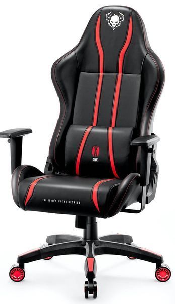 Ігрове крісло DIABLO CHAIRS X-One 2.0 King Size Чорно-червоне 203532 фото