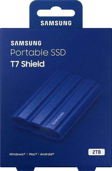 SSD накопитель Samsung T7 Shield 2 TB Blue (MU-PE2T0R) 364795ua фото