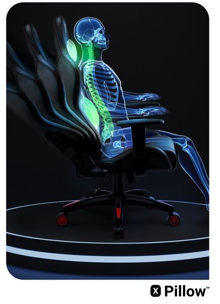 Ігрове крісло DIABLO CHAIRS X-One 2.0 King Size Чорно-червоне 203532 фото