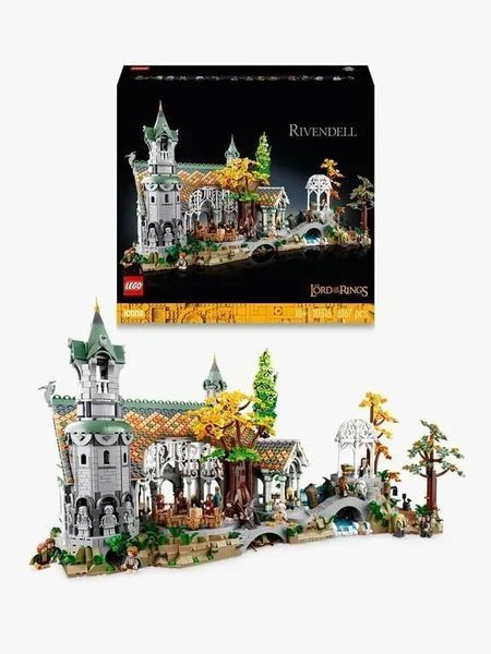 Блоковий конструктор LEGO Icons Володар кілець: Рівенделл (10316) 613530 фото