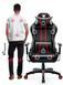 Ігрове крісло DIABLO CHAIRS X-One 2.0 King Size Чорно-червоне 203532 фото 3