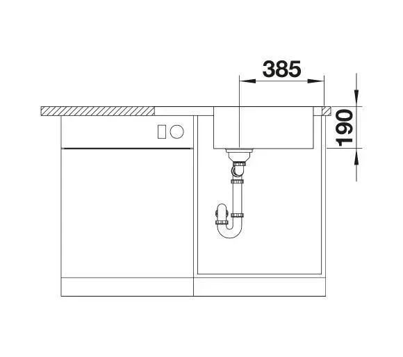 Кухонна мийка Blanco DINAS XL 6 S 525121 316824 фото