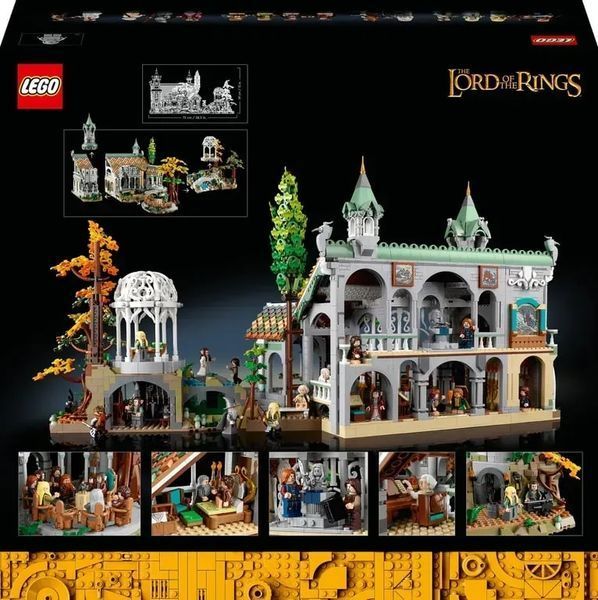 Блоковий конструктор LEGO Icons Володар кілець: Рівенделл (10316) 613530 фото