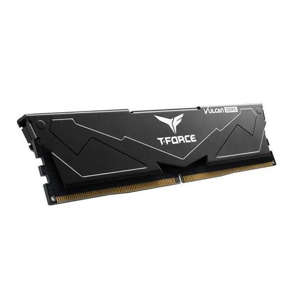 Память для настольных компьютеров Team 32 GB (2x16GB) DDR5 6000 MHz T-Force Vulcan Black (FLBD532G6000HC38ADC01) 033205 фото