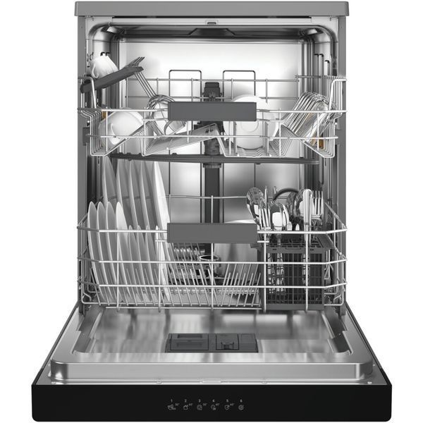 Посудомийна машина WHIRLPOOL W3FP36X з функцією половинного завантаження, 60 см, Inox 2141327 фото